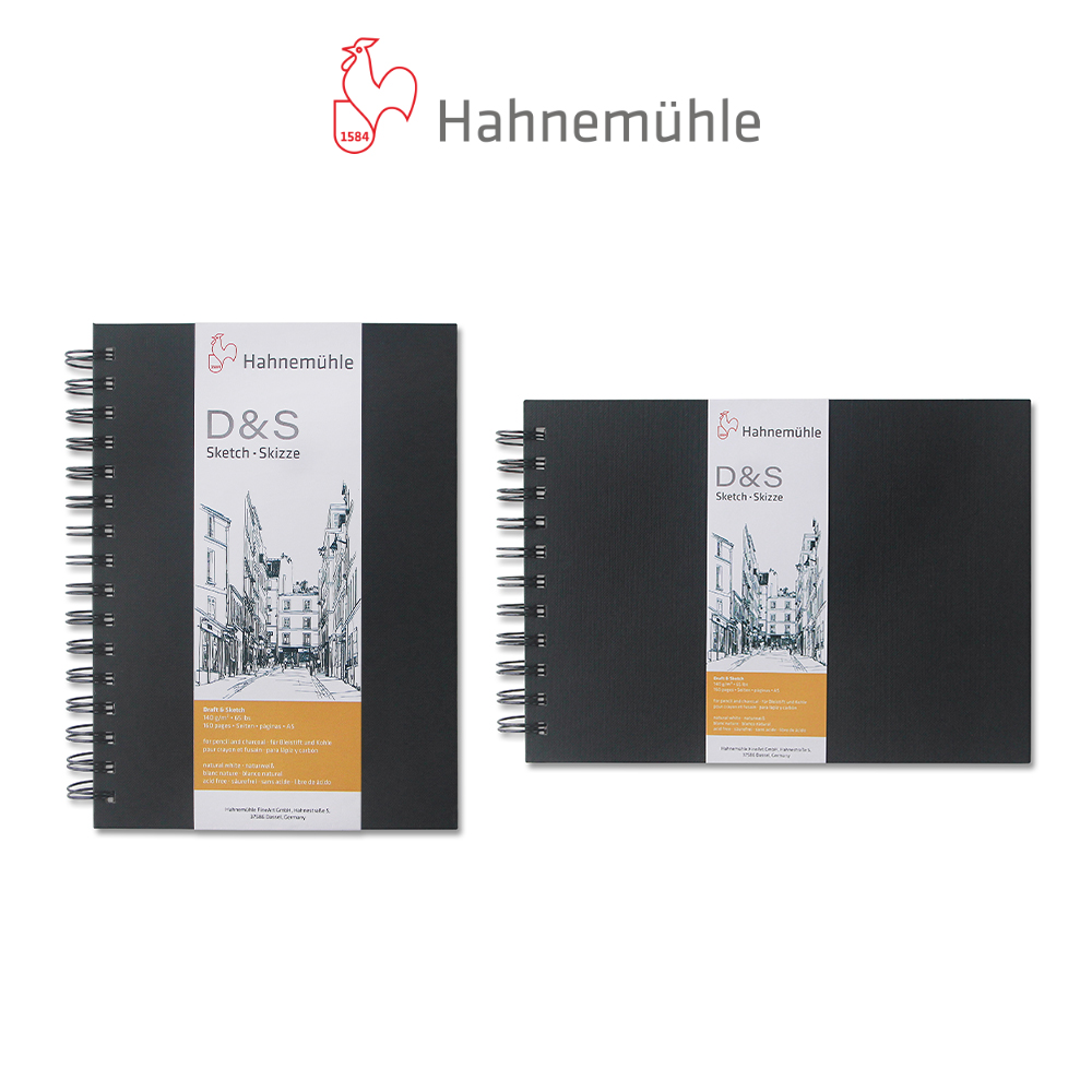 Hahnemuehle Nostalgie Hard Cover Sketch Book 4.1x5.8 inch (A6